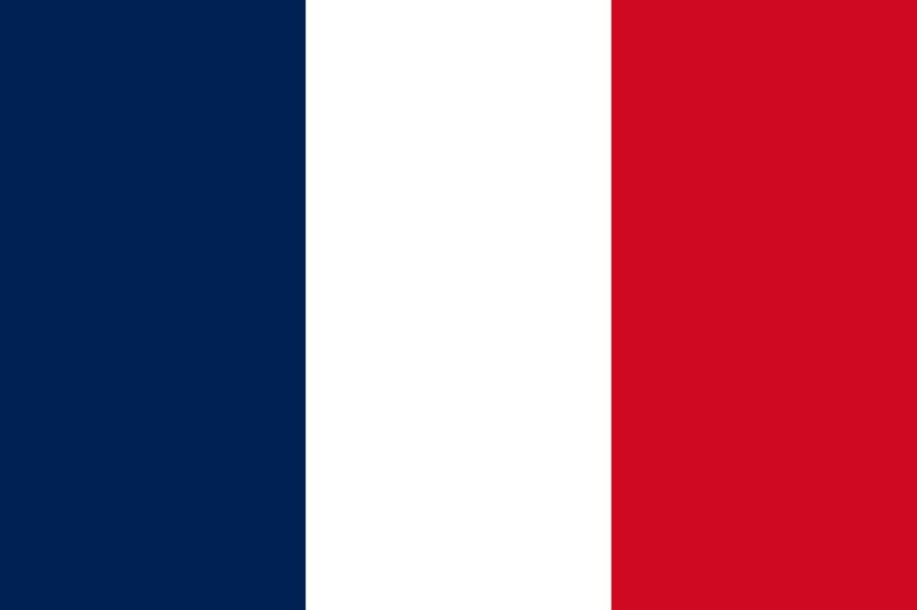 The French flag.